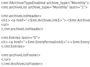 サムネイル：MTのメインページに今月の記事一覧を表示する