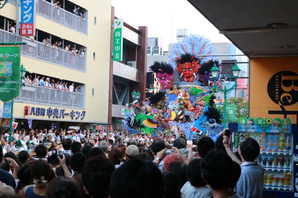 サムネイル：フォトレポート／八戸三社大祭2014・中日の運行をUstreamでライブ配信しました！